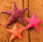 Silk Star Ornament Set