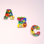 Hand-painted Letters of the Alphabet