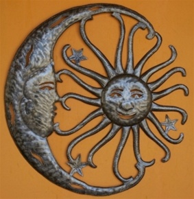Oil Drum Sun and Moon