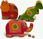 Cruelty Free Leather Money Bank
