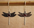 Filigree Dragonfly Earrings