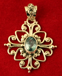 Hibiscus Pendant