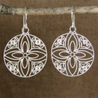 filigree earrings  a fusion of East and West, modern and traditional, classic and trendy