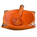 Olivewood Petite Server Set