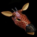 Handcarved african mask