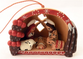 Small Nativity Scene Ornament