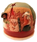 Nativity Scene Candle Holder