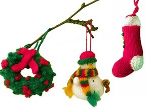 Alpaca Wool Ornaments