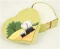 Elephant Pooh Heart-Shaped Paper