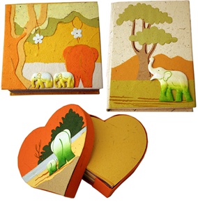Elephant Pooh Paper Trio