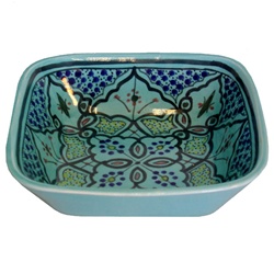 Tunisian Square Serving Bowl