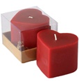Beeswax Jumbo Heart Candle