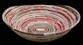 Recycled Magazine Boat Shape Bowl