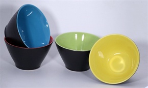 Ceramic Bowl Set of four colors